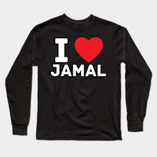 I Heart Jamal Did It Funny Meme Long Sleeve T-Shirt